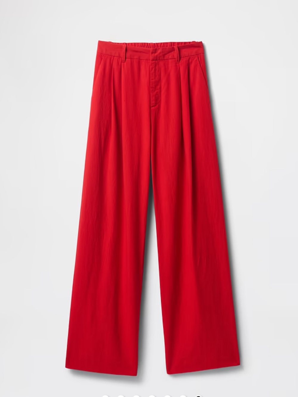 GAP 365 High Rise Linen-Blend Trousers - Picture 6 of 11